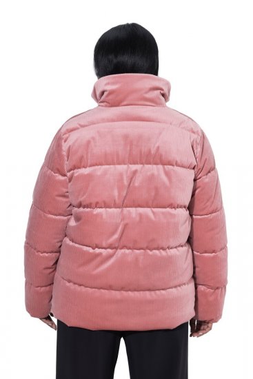 Ulla Popken 851819 Corduroy jack Oudroze - Jassen - Grote maten jassen voor dames