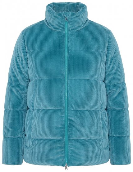 Ulla Popken 851819 Corduroy jack Grijs - Jassen - Grote maten jassen voor dames