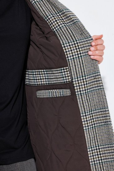 Ulla Popken 851826 Wollen jas Gebroken wit - Jassen - Grote maten dames jassen