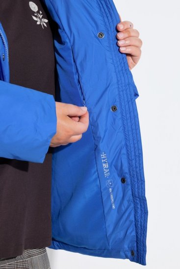 Ulla Popken 851832 Gewatteerd jack Petrol - Jassen - Grote maten jassen voor dames