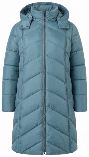 Ulla Popken 851842 Gewatteerde jas Kaki - Jassen - Grote maten dames jassen