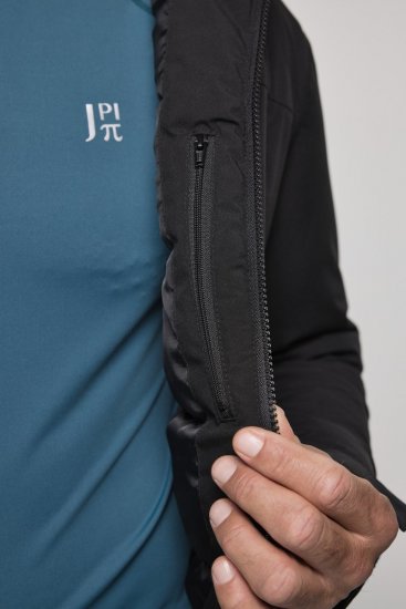 Jay-Pi 852164 Gewatteerd functionele jas Zwart - Jassen - Grote Maten Herenjassen