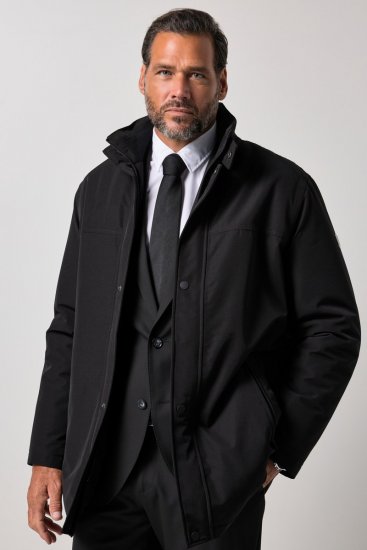 JP1880 852348 Waterdichte business jas Zwart TALL - TALL jassen - Jassen in TALL-maten