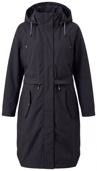 Ulla Popken 852901 Functionele jas Zwart - Jassen - Grote maten dames jassen