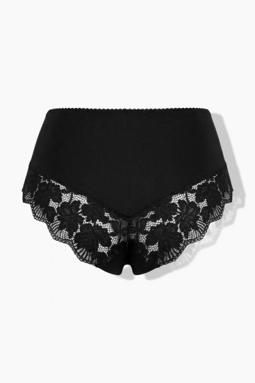Ulla Popken 852930 Slips Zwart - Slips - 