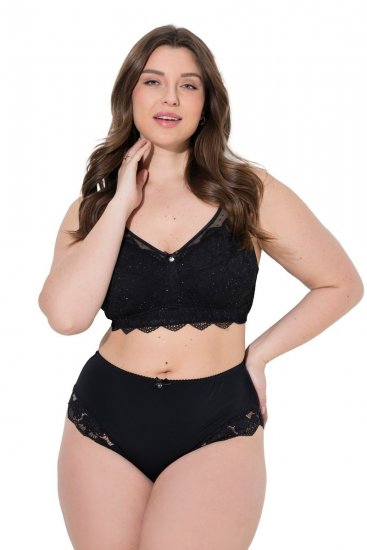 Ulla Popken 852930 Slips Zwart - Slips - 