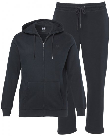 Men+ 442 Joggingpak Zwart - Trainingspakken - Heren trainingspakken in grote maten