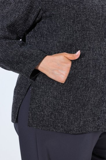 Ulla Popken 853477 Jasje Olijfgroen - Jassen - Grote maten jassen voor dames