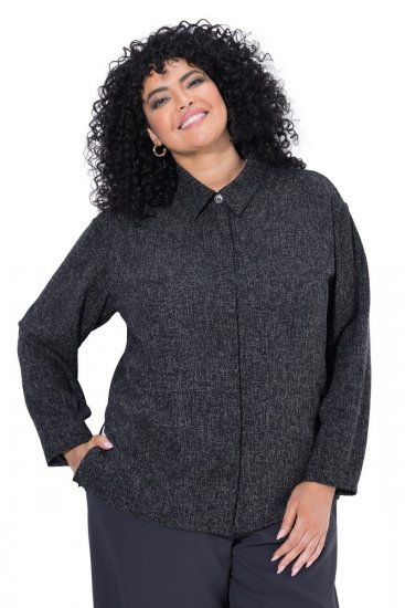 Ulla Popken 853477 Jasje Olijfgroen - Jassen - Grote maten jassen voor dames