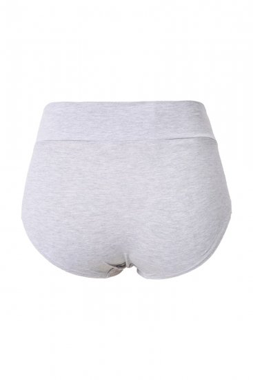 Ulla Popken 853611 Zwangerschapsslips Grijs gemêleerd - Slips - 