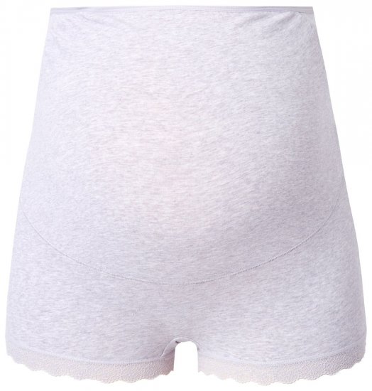 Ulla Popken 853631 Zwangerschapsslips met kant Grijs gemêleerd - Slips - 