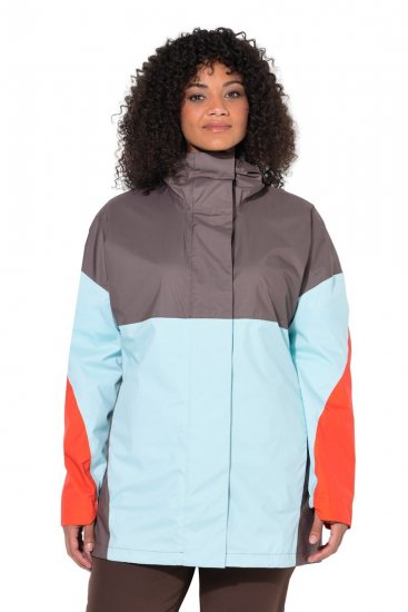 Ulla Popken 855313 Parka Taupe - Jassen - Grote maten dames jassen