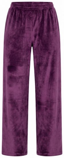 Ulla Popken 856119 Loungebroek Pruim - Pyjama's en Loungewear - 