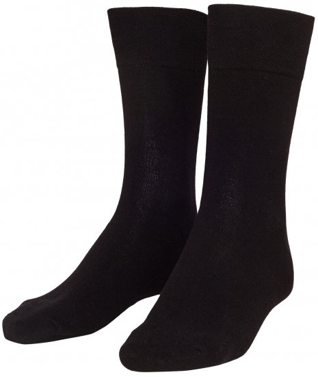 Adamo Aaron Soft-socks Black 3-pack - Ondergoed & zwem - Grote Maten Ondergoed Heren
