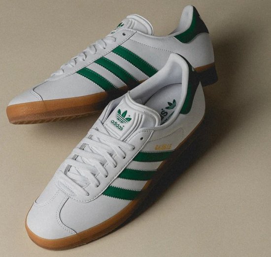 Adidas Gazelle Cloud White Sneakers - Herenschoenen 40-52 - 