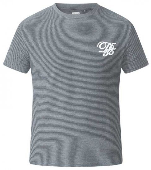 D555 Agler Waffle T-shirt Khaki - T-shirts - Grote Maten T-shirts Heren