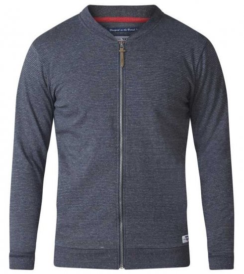 D555 Arnie Sweatshirt With Pocket Charcoal - Sweaters & hoodies - Sweaters & Hoodies Grote Maten Heren