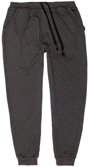Adamo Athen Sweatpants with Cuffs Charcoal - Joggingbroeken & shorts - Joggingbroeken & Shorts Heren Grote Maten