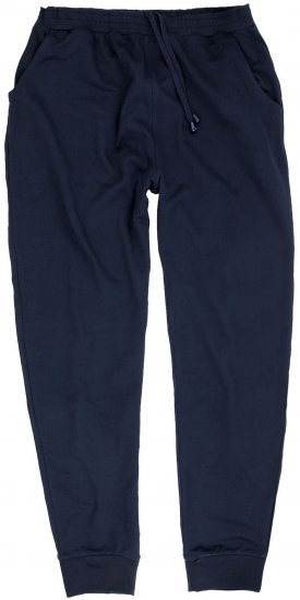 Adamo Athen Sweatpants with Cuffs Navy - Joggingbroeken & shorts - Joggingbroeken & Shorts Heren Grote Maten