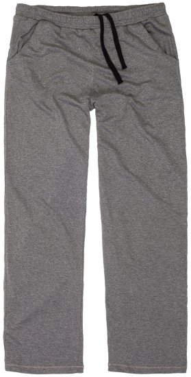 Adamo Athen Sweatpants with Open Hem Grey - Joggingbroeken & shorts - Joggingbroeken & Shorts Heren Grote Maten
