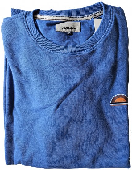 Blend 5055 Sweatshirt Delft - Sweaters & hoodies - Sweaters & Hoodies Grote Maten Heren