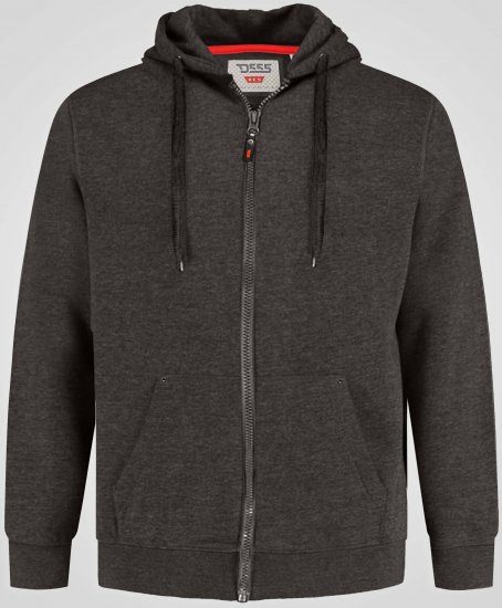 D555 Cantor Hoodie Grey - Sweaters & hoodies - Sweaters & Hoodies Grote Maten Heren