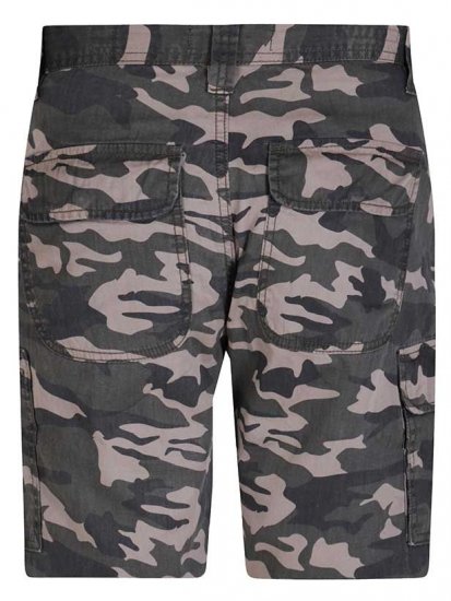 D555 Chadwick Shorts Green Camo - Shorts - Grote Maten Korte Broeken Heren