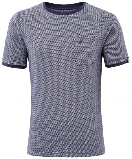 Kangol Cosmo T-shirt Navy - T-shirts - Grote Maten T-shirts Heren