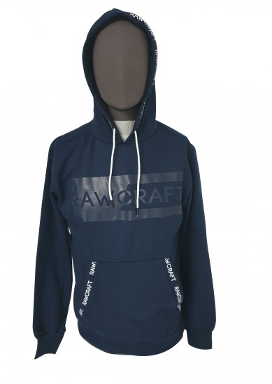 Rawcraft Cregan Hoodie Navy - Sweaters & hoodies - Sweaters & Hoodies Grote Maten Heren