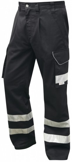 Leo Ilfracombe Cargo Pants Black - Werkkleding - Werkkleding Grote Maten Heren