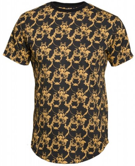 D555 Dave Couture T-shirt Black - T-shirts - Grote Maten T-shirts Heren
