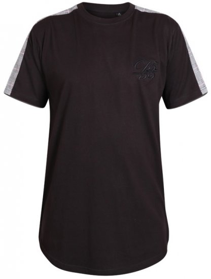 D555 Diaz T-shirt Black - T-shirts - Grote Maten T-shirts Heren