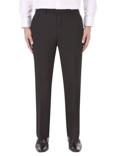 Skopes Darwin Suit pants Black Stripe - Jeans & broeken - Jeans & Broeken Grote Maten Heren