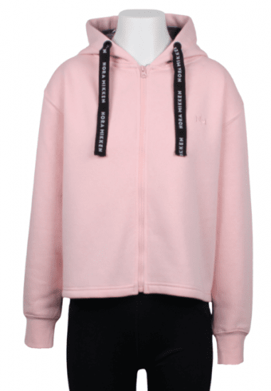 Nora Mikken GERTRUD Cropped Hoodie Pink - Sweaters & Hoodies - 