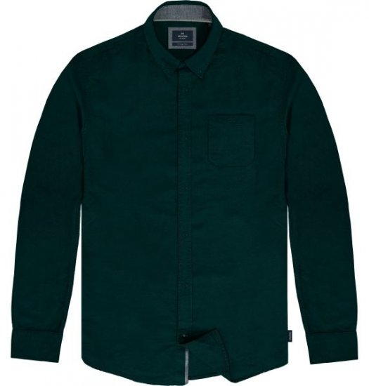 Double Outfitters GS-5225 Oxford overhemd Donkergroen - Hemden - Overhemden Grote Maten Heren