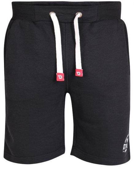 D555 Harvey Fleece Shorts Black - Joggingbroeken & shorts - Joggingbroeken & Shorts Heren Grote Maten
