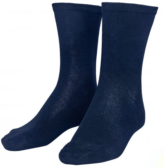 Adamo Adrian Sensitive-socks Navy 2-pack - Ondergoed & zwem - Grote Maten Ondergoed Heren
