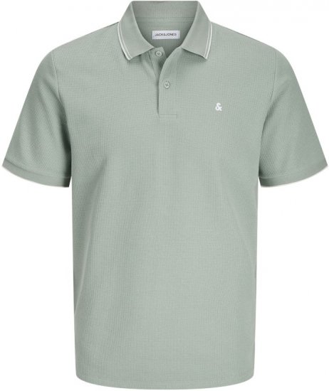 Jack & Jones AUSTIN CLASSIC Polo Iceberg Green - Polo shirts - Grote Maten Poloshirts Heren