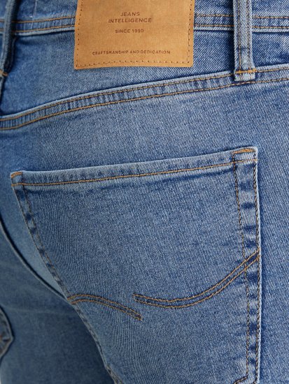 Jack & Jones Rick Shorts Blue - Shorts - Grote Maten Korte Broeken Heren