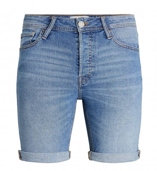 Jack & Jones Rick Shorts Blue - Shorts - Grote Maten Korte Broeken Heren