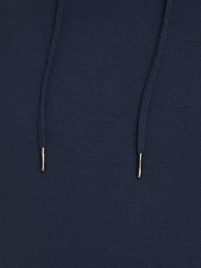 Jack & Jones Basic Sweat Hood Navy Blazer - Sweaters & hoodies - Sweaters & Hoodies Grote Maten Heren