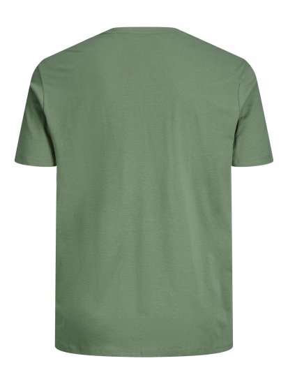 Jack & Jones Joshua T-shirt Sea Spray - T-shirts - Grote Maten T-shirts Heren