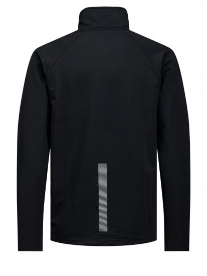 Jack & Jones Running Half Zip Sweat Black - Sweaters & hoodies - Sweaters & Hoodies Grote Maten Heren