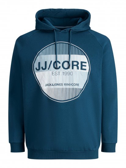 Jack & Jones Booster Hoodie Blue - Sweaters & hoodies - Sweaters & Hoodies Grote Maten Heren