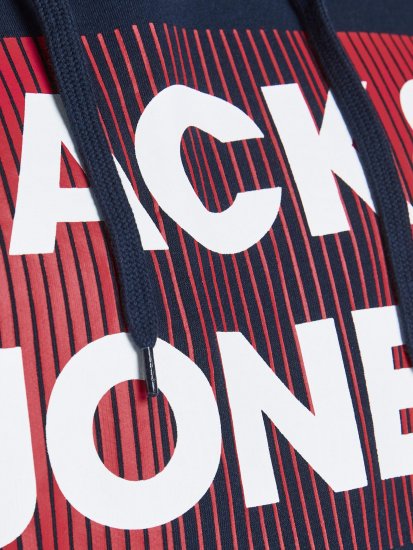Jack & Jones JJECORP Hoodie Navy - Sweaters & hoodies - Sweaters & Hoodies Grote Maten Heren