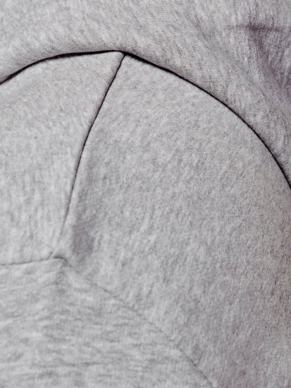 Jack & Jones CORP LOGO Hoodie Light Gray - Sweaters & hoodies - Sweaters & Hoodies Grote Maten Heren