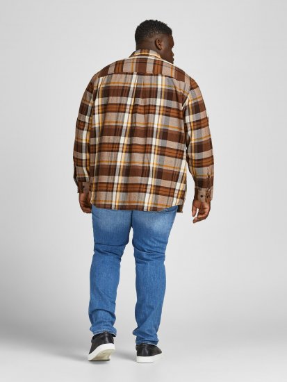 Jack & Jones JPRBLUWOODLAND Checked Shirt - Hemden - Overhemden Grote Maten Heren