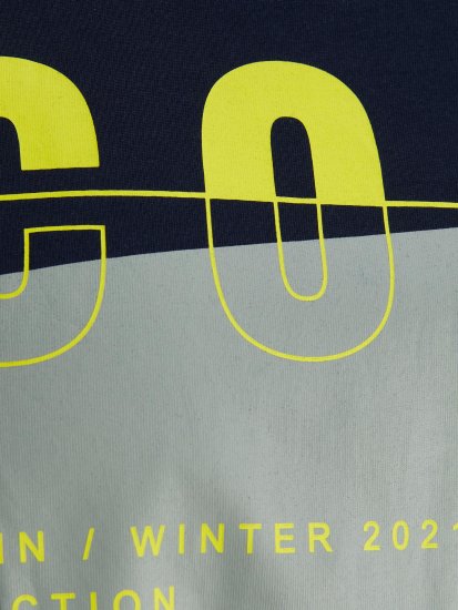 Jack & Jones JCOBOOSTER TEE Navy - T-shirts - Grote Maten T-shirts Heren