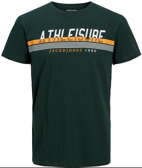 Jack & Jones JJIRON TEE Green - T-shirts - Grote Maten T-shirts Heren