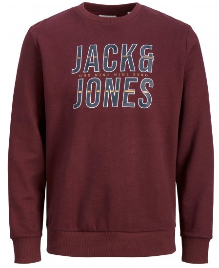 Jack & Jones JJXILO Sweat Port Royale - Alle kleding 2XL-14XL - Herenkleding in grote maten